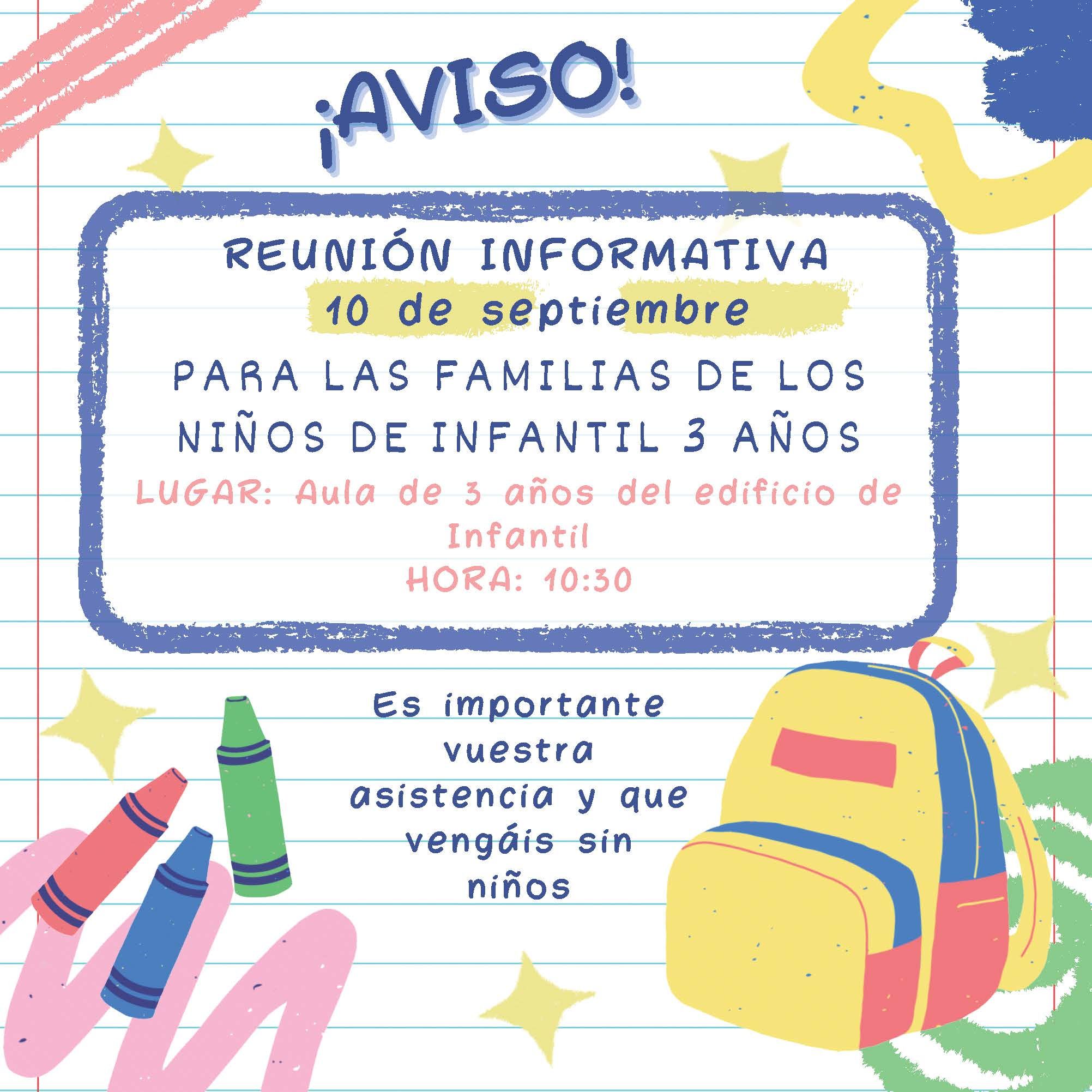 Cartel Infantil