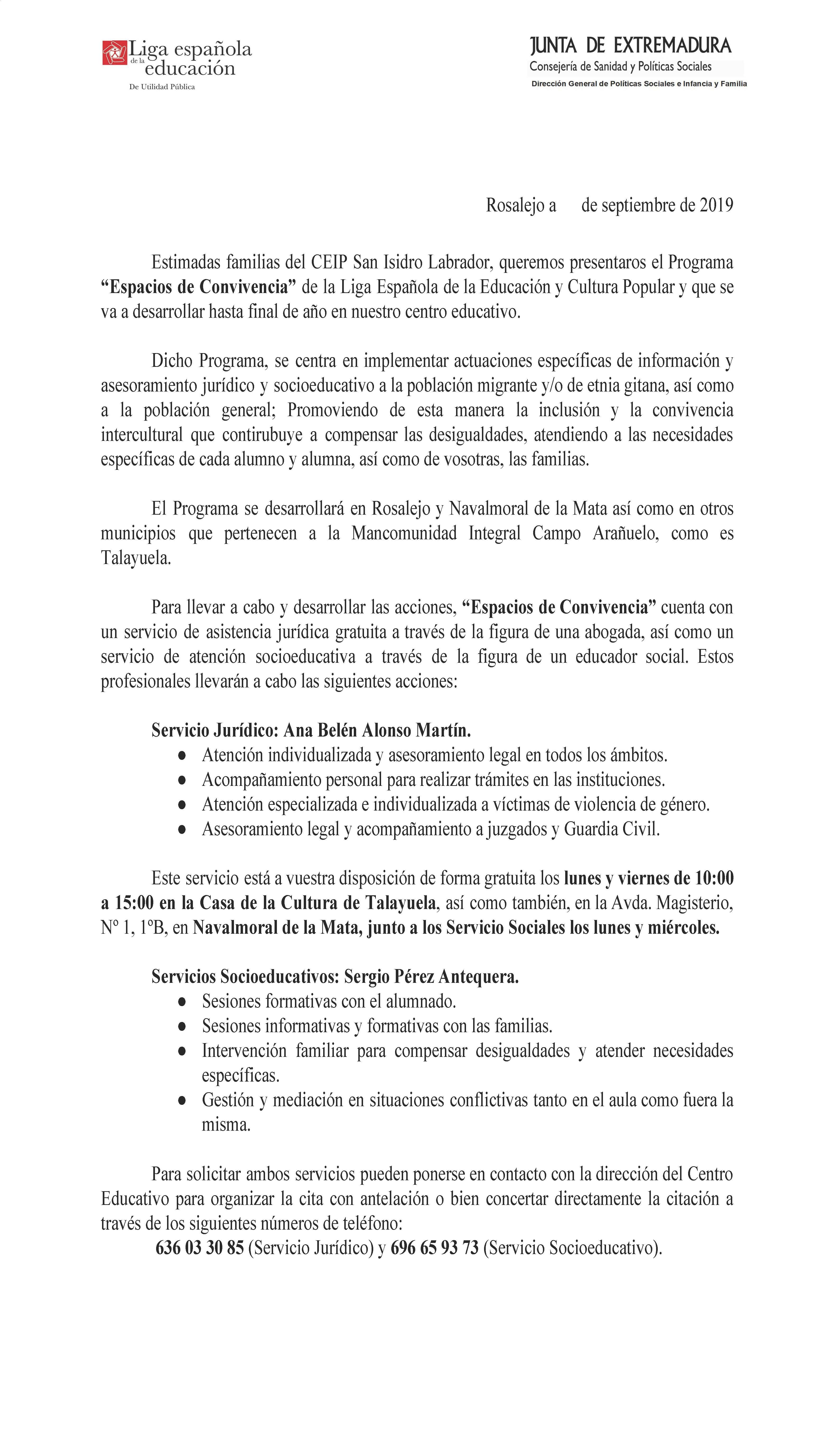 Circular CEIP San Isidro Labrador 3